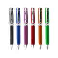 Logo Custom Twist Metal Ball Pen with Logo Printed Promotional good writing pen Metal Pen